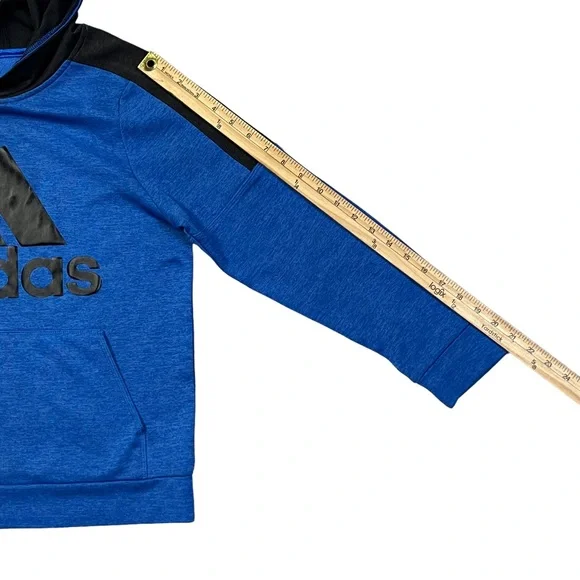 Adidas Boys Youth Size L Hoodie Sweatshirt Activewear Gym Running School Skate - Picture 7 of 10